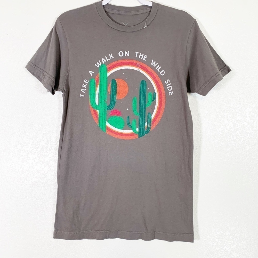 Talk A Walk on the Wild Side Graphic Tee Small - Picture 2 of 4